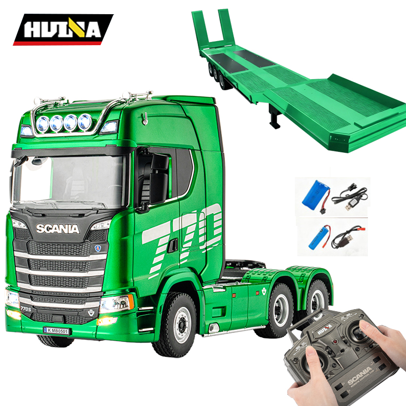 Hobby Rc Van - HUINA 1501 1502 green 1/18 19CH