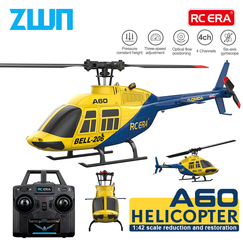 Rc Hobby Grade Helicopter - A60 RC Helicopter 2.4G 6-Aixs Gyroscope