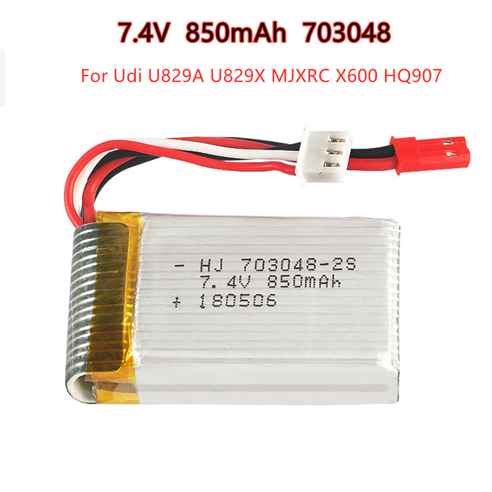 Rc Hobby Rc - 1-5pcs 2s 7.4V 850mAh 703048 Lipo