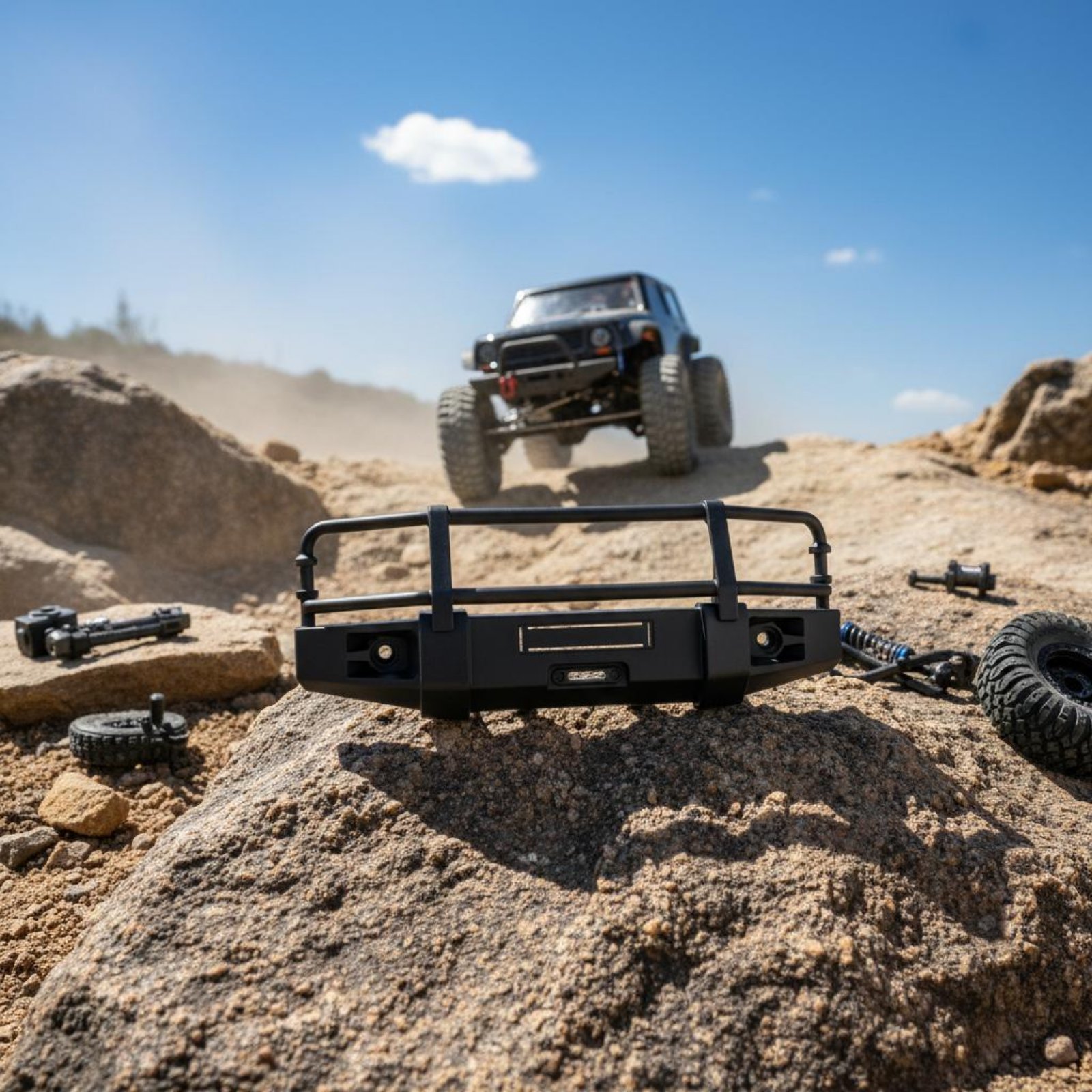 Rc Hobby Rc - RC Crawler Front Bumper Model Car