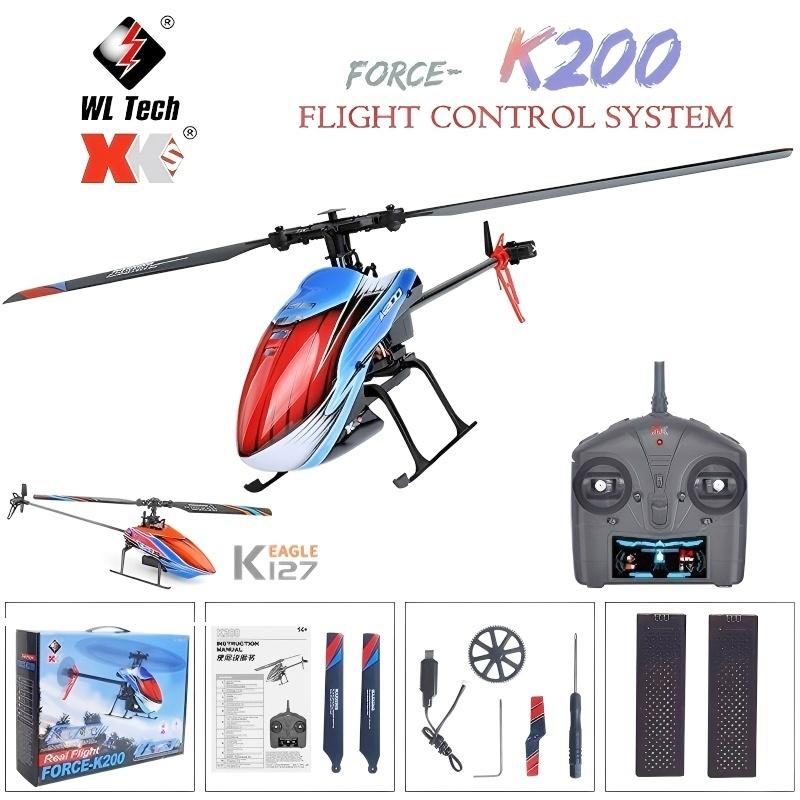 Rc Hobby Grade Helicopter - WLtoys RC Helicopters K200 K127 2.4Ghz