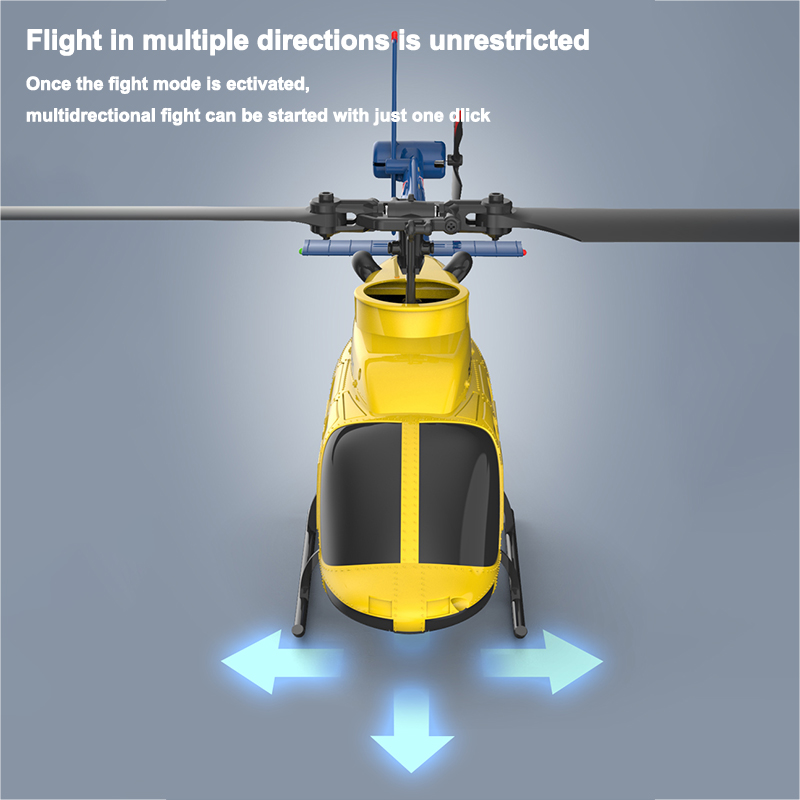 A60 RC Helicopter 2.4G 6-Aixs  - Rc Hobby Grade Helicopter ulasan dan harga