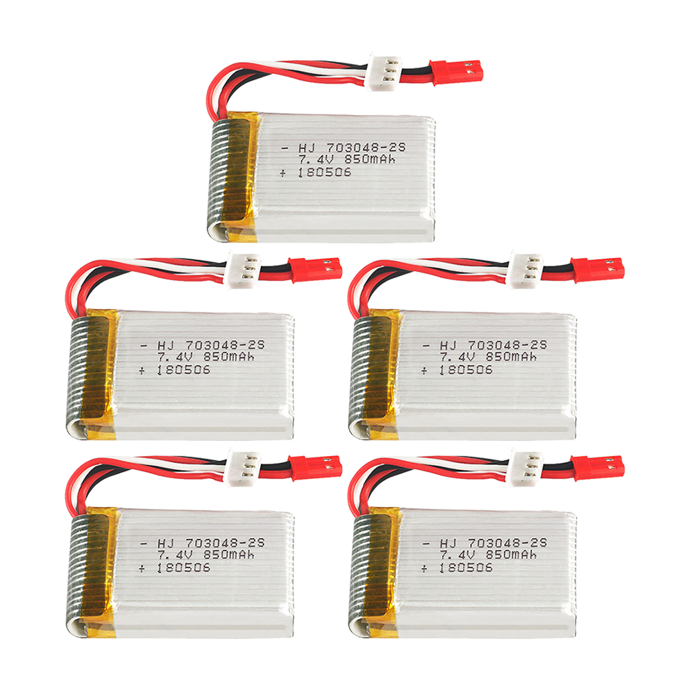 1-5pcs  2s 7.4V 850mAh 703048  - Rc Hobby Rc ulasan dan harga