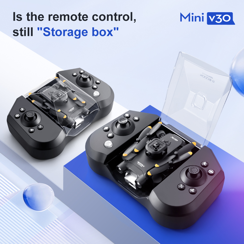 Mini V30 WiFi FPV Drone With 4 - Rc Hobby Grade Helicopter ulasan dan harga