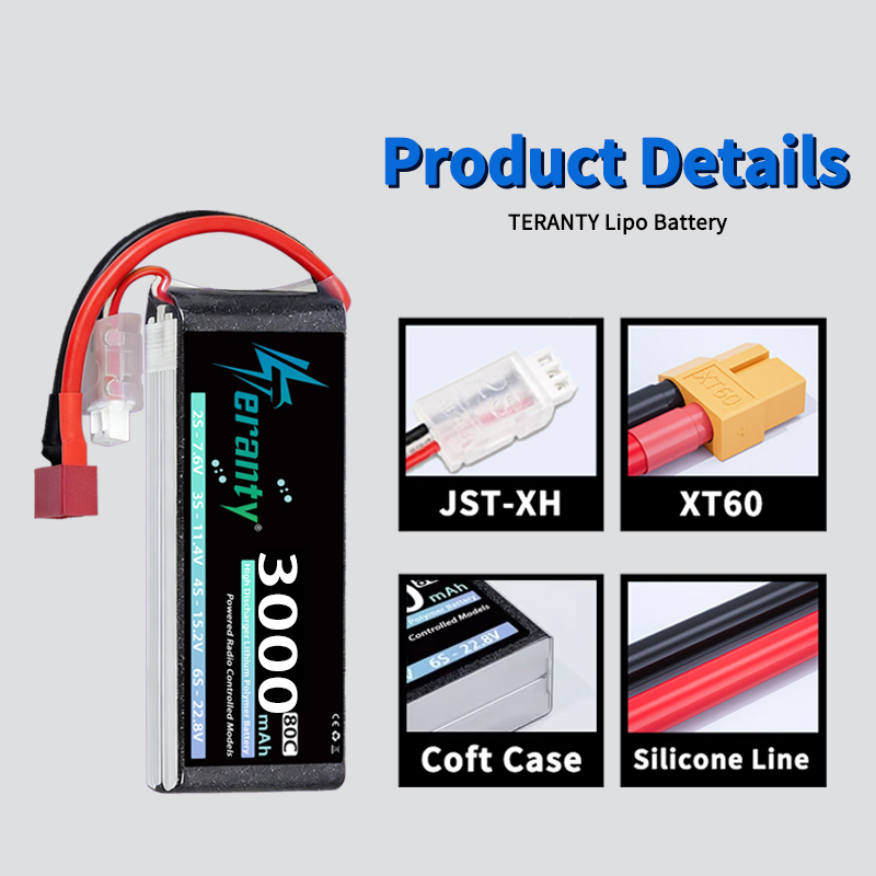 TERANTY 2S 3000mAh Lipo Batter - Rc Hobby Rc ulasan dan harga