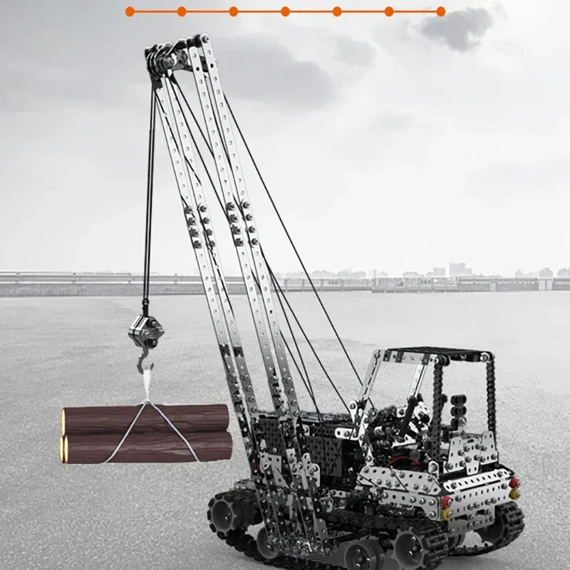 DIY Metal RC Crane Electric Ho - Rc Hobby Toys ulasan dan harga