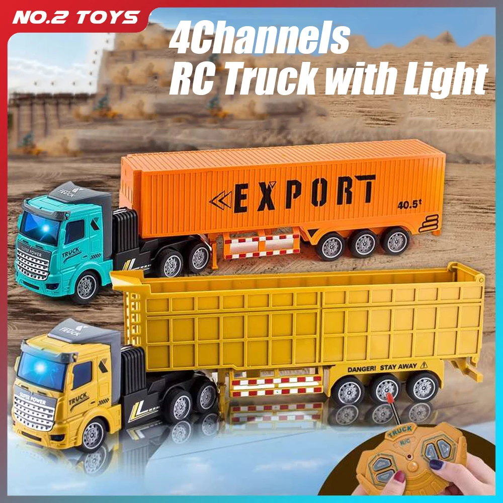 1/48 RC Container Truck Toy Ki - Hobby Rc Van ulasan dan harga