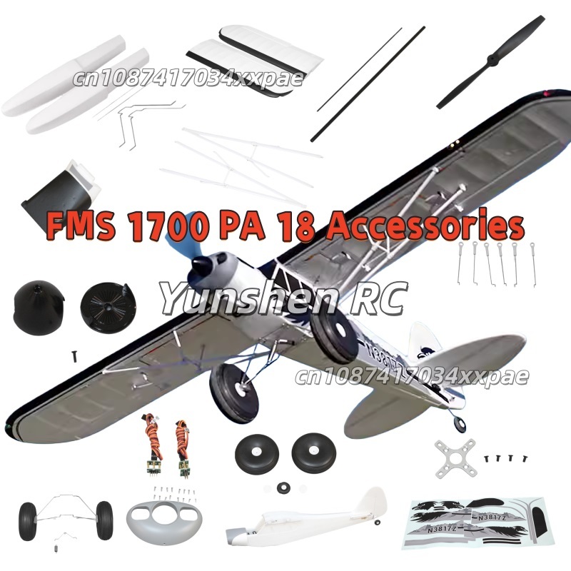 FMS RC Plane Decals For 1700mm - Rc Hobby Rc ulasan dan harga
