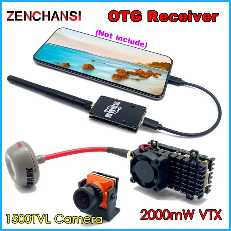 5.8G 2000MW 48CH FPV Wireless  - Rc Plane Hobby Zone ulasan dan harga